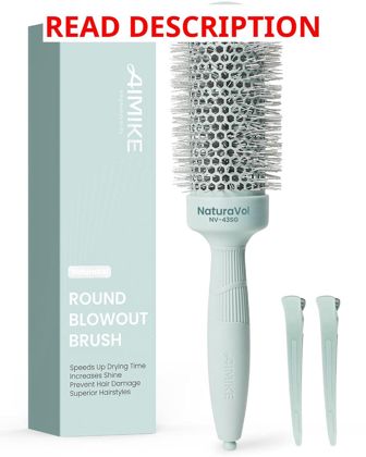 AIMIKE NaturaVol Round Brush for Blow Drying