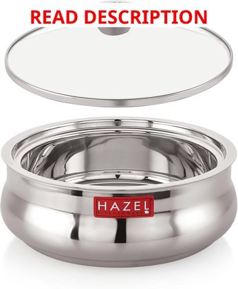 Hazel Stainless Steel Casserole 1.3 Qt