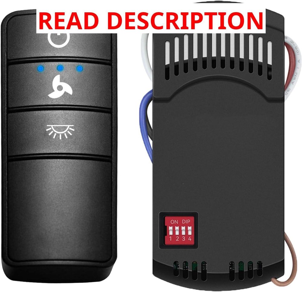TR222A Ceiling Fan Remote for Hampton Bay