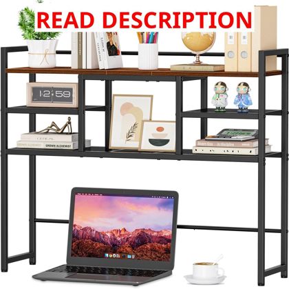 Snughome Desk Shelf 38.6" Desktop Bookshelf