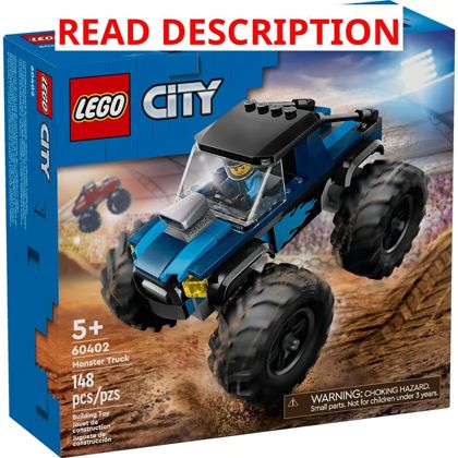 LEGO City Blue Monster Truck 148 pc