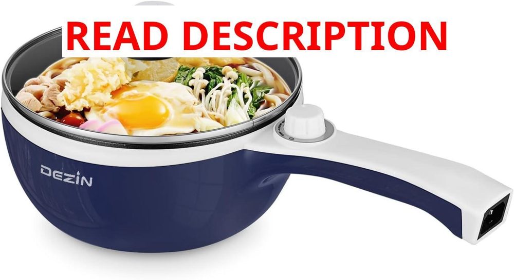 Dezin Electric Pot 1.5L Non-Stick 700W