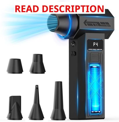 Compressed Air Duster - 110000 RPM Blower