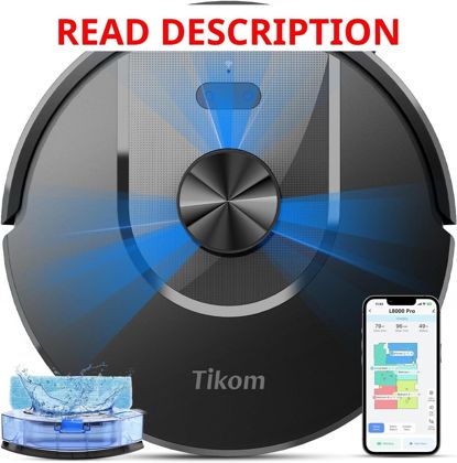 Tikom Robot Vacuum & Mop 6000Pa L8000 Pro