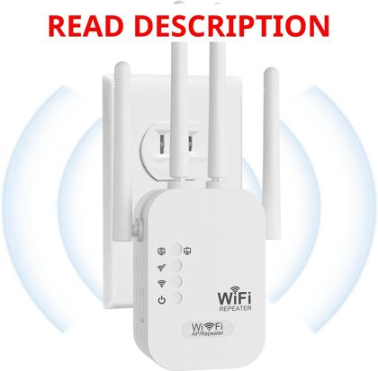 WiFi Extender & Repeater Long-Range Booster