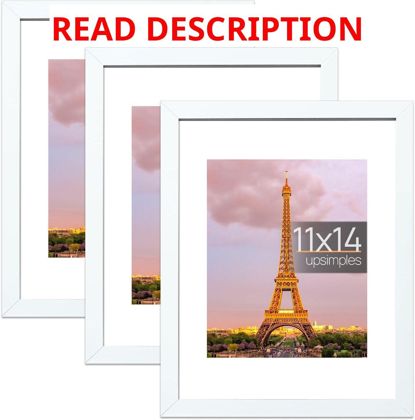 upsimples 11x14 Frame Set of 3 White