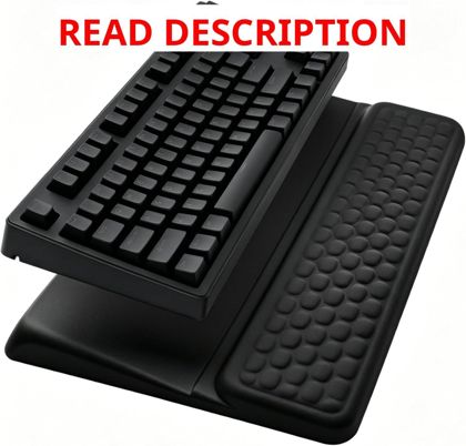 Computer Keyboard Stand with Wrist Rest Pad