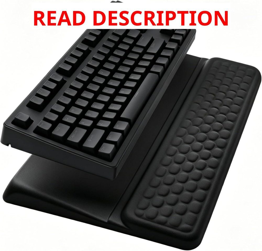 Computer Keyboard Stand with Wrist Rest Pad