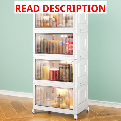 Wise Oannes Closet Organizers with Wheels 23QT