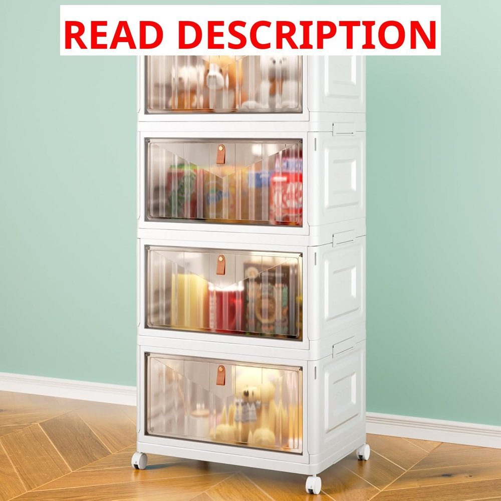 Wise Oannes Closet Organizers with Wheels 23QT