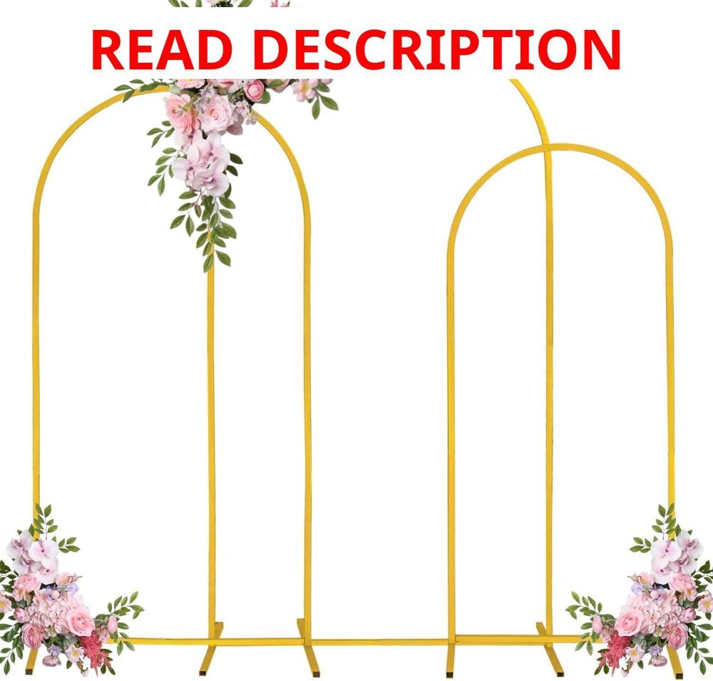 Fivenl 3-Arch Backdrop Stand Set 7.2-6.0ft