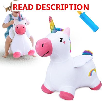 Bouncy Pals Toddler Unicorn Hopper Toy Gift
