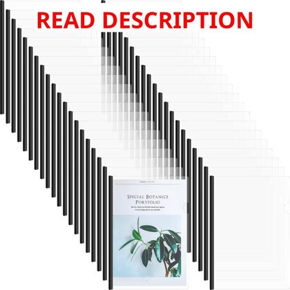 Thenshop Clear Report Covers 30-Sheet