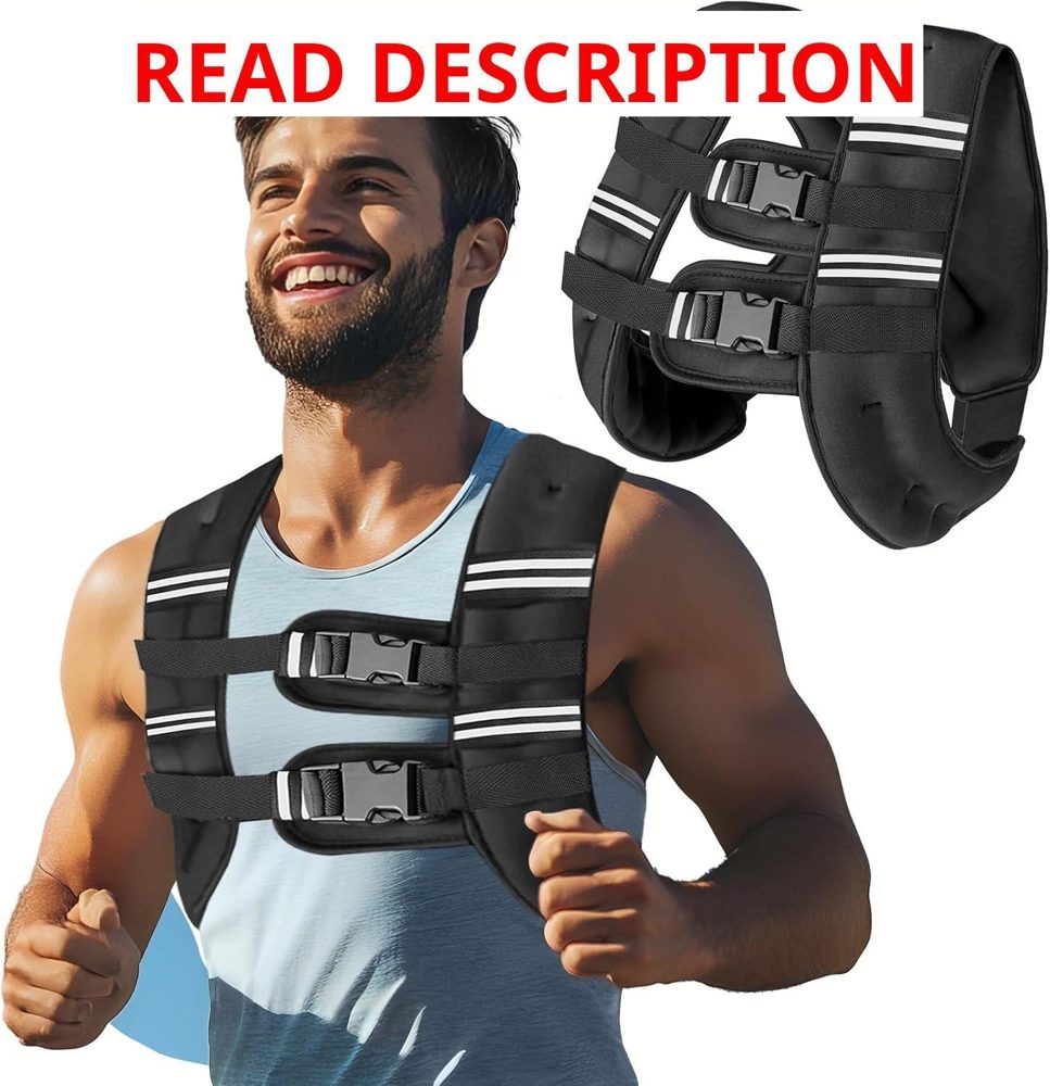 Zikopomi Weighted Vest 6 30lb for Workout