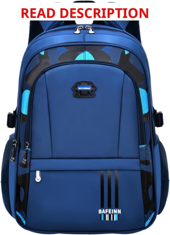 Mildame Kids Backpack Camouflage Blue
