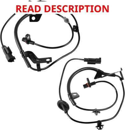 2Pcs Rear ABS Wheel Sensors for 5105063AB/AA