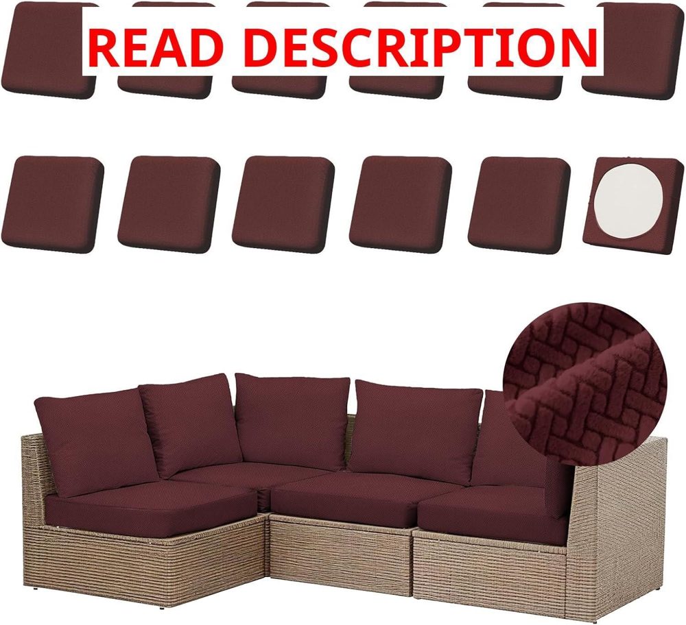 Outdoor Cushion Covers 20-27" Universal Fit