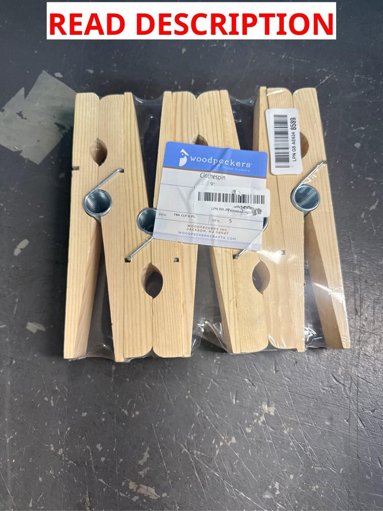3 pc Clothespin Clips