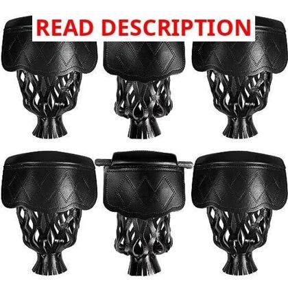 Collapsar Pool Table Pockets Leatherette (6)
