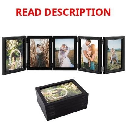 Biggun 4x6in Folding Accordion Frame Black