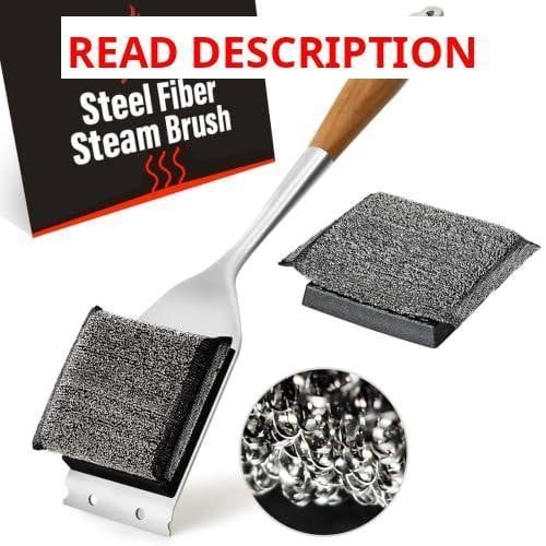XUDAKAIXIN Bristle-Free Steam Grill Brush Head