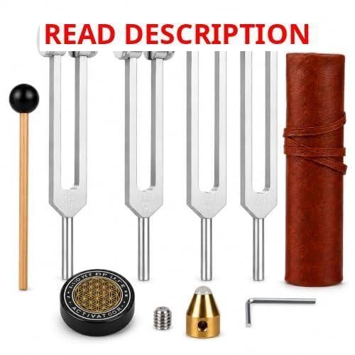 Tuning Forks for Healing Set 4 PCS