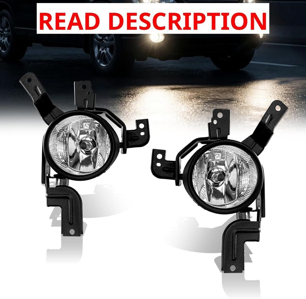 Fog Light 07-09 Honda CRV Left/Right Lens