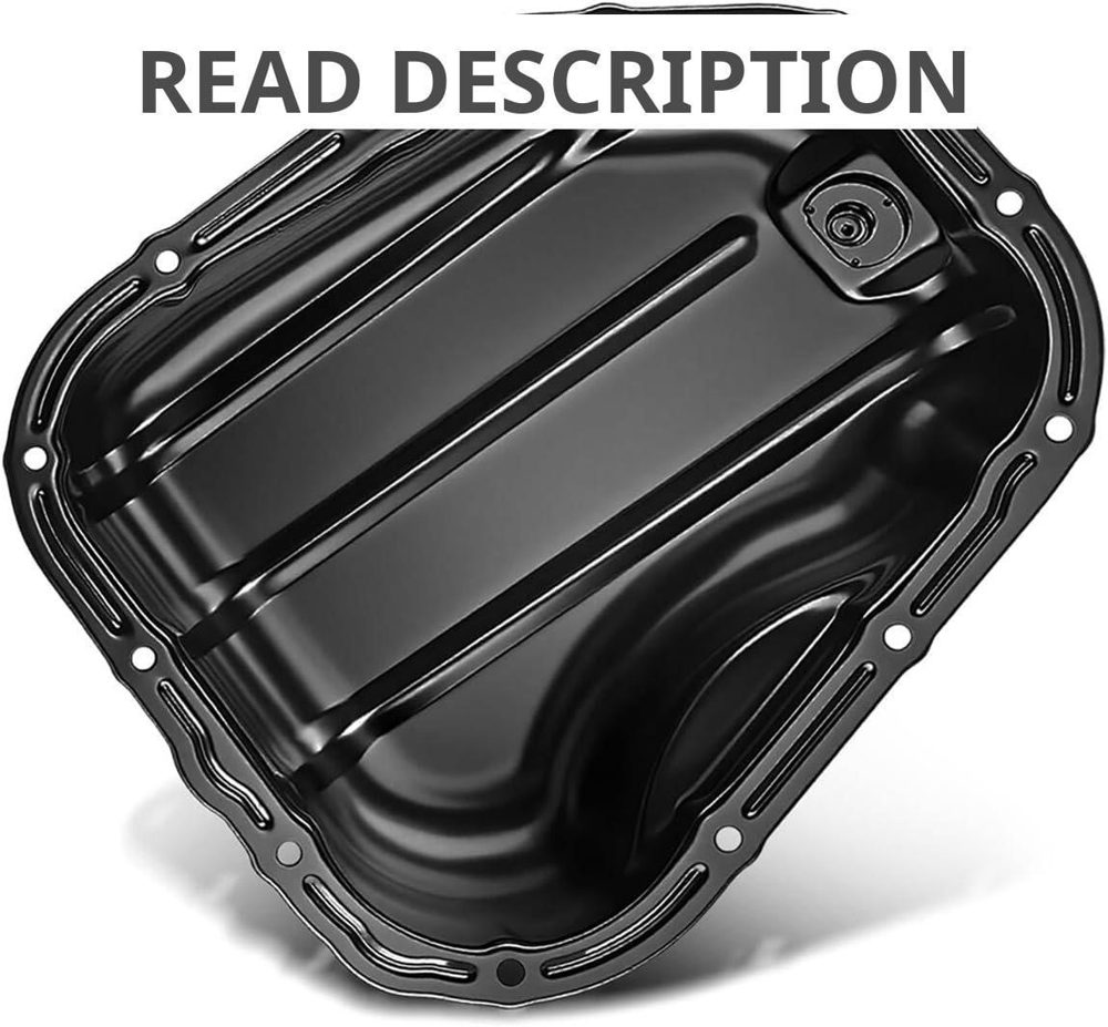 YHTAUTO Oil Pan for Toyota w/ Drain Plug
