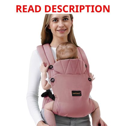 Baby Carrier 7-45 lbs Ergonomic Pink