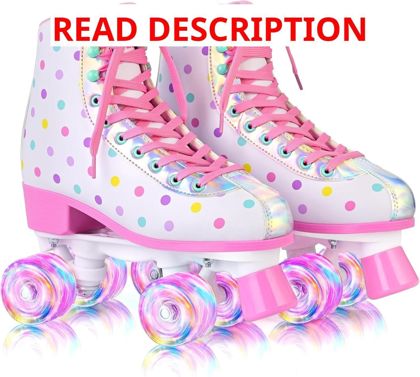 SULIFEEL Roller Skates with Light-Up Wheels