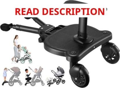 Universal Stroller Board with Seat (55lb)
