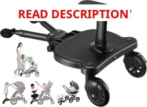 Universal Stroller Board with Seat (55lb)
