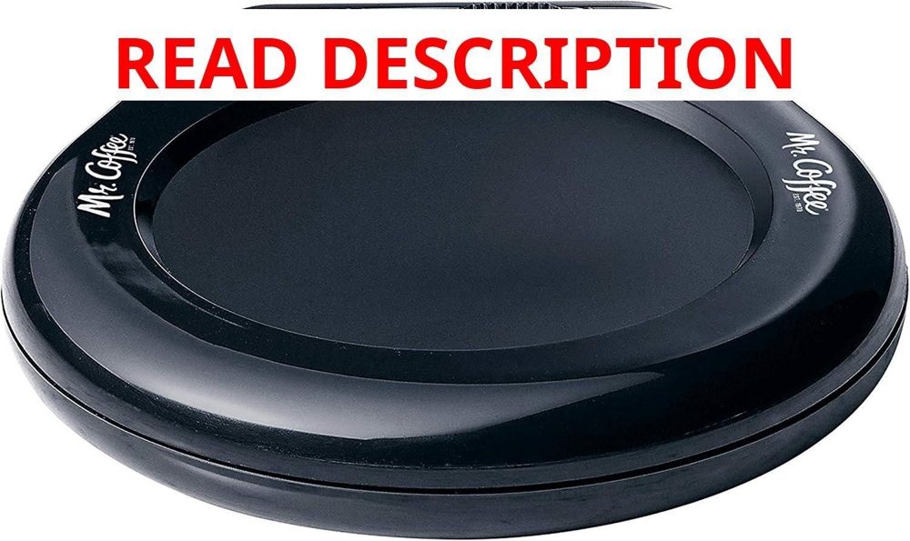 Mr. Coffee Mug Warmer for Coffee & Tea Black