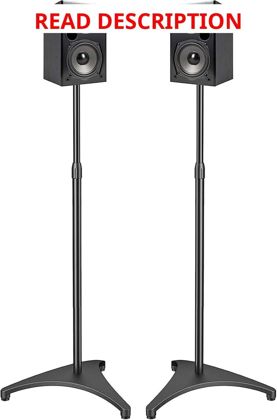 PERLESMITH Speaker Stand 20"-44" 9 lb Pair