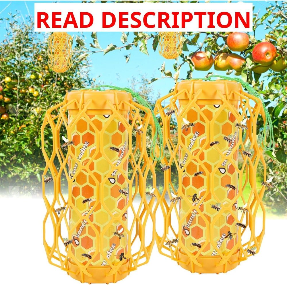 Sancodee 2 Pack Wasp Trap Outdoors