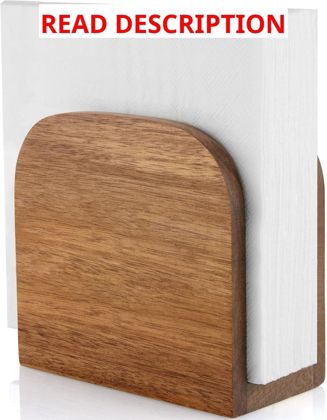 ALELION Acacia Napkin Holder