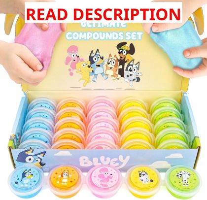 Horizon Scented Slime Favors 10 Pack Bluey