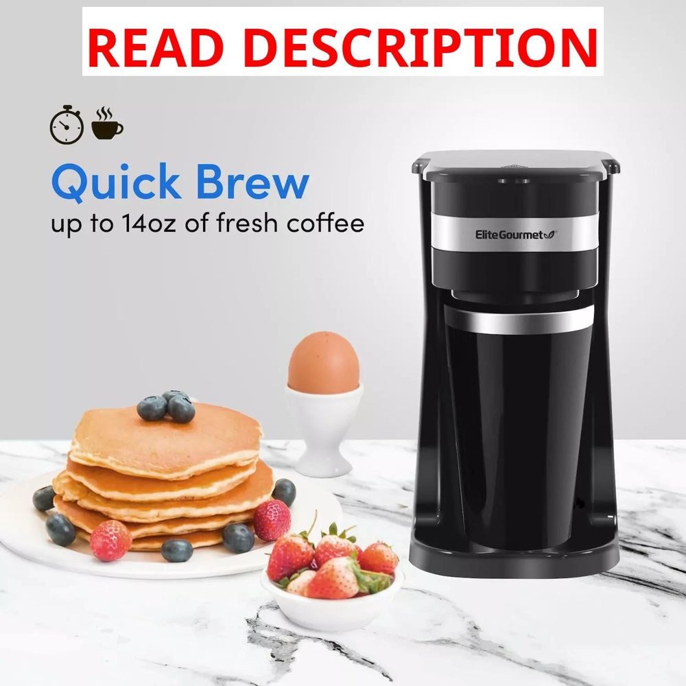 Elite Single-Serve Personal Coffee Maker