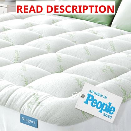 Niagara Bamboo Sleep Topper TwinXL Pad