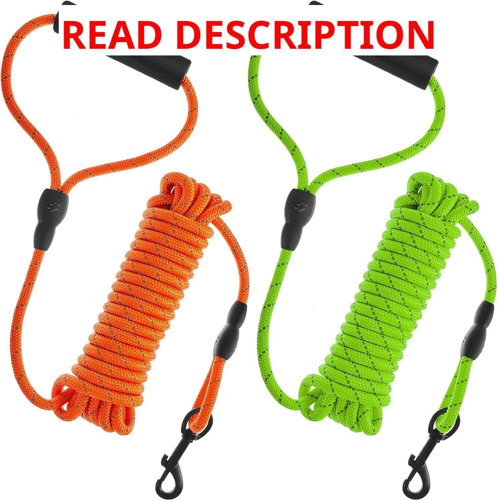 Floating Dog Leash 32.8ft Reflective Lead