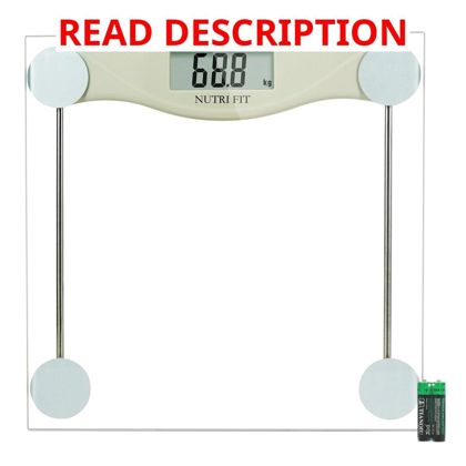 NUTRI FIT Digital Bathroom Scale
