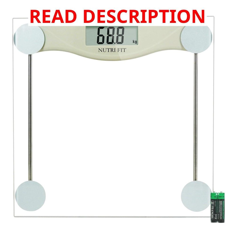 NUTRI FIT Digital Bathroom Scale
