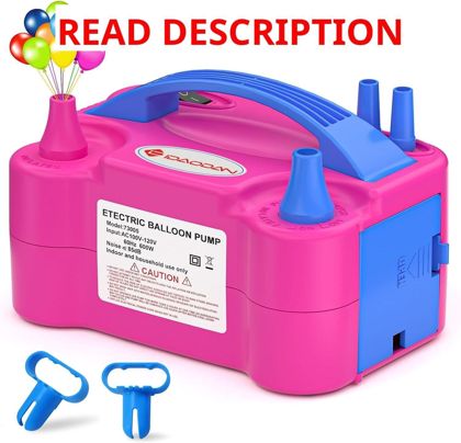 IDAODAN Electric Balloon Pump Inflator