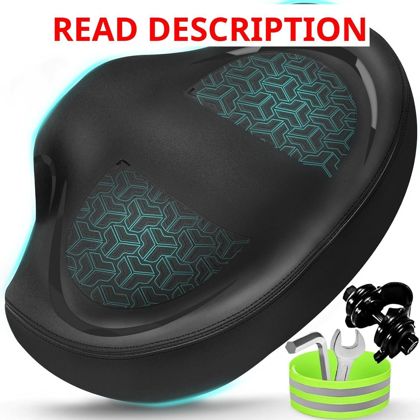 Noseless Bike Seat Cushion Extra Padding