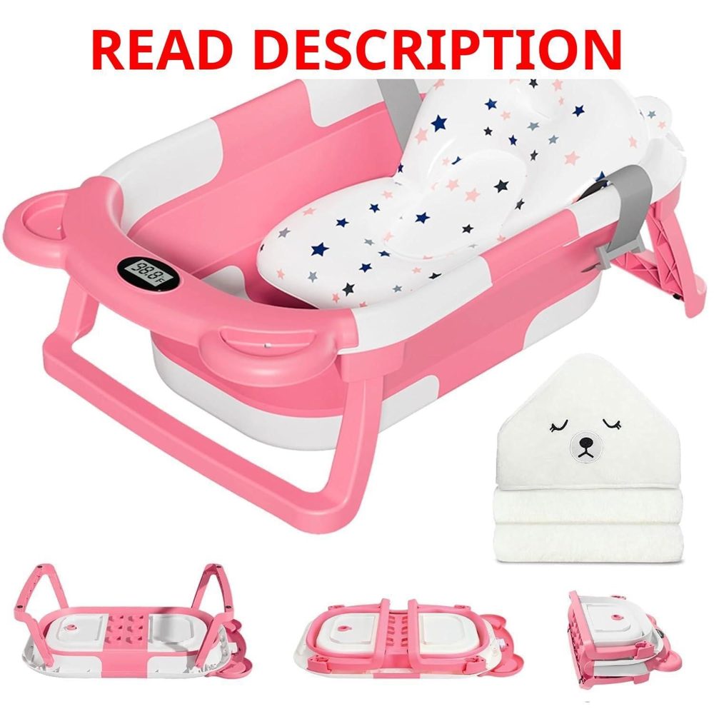 MoreFeel Collapsible Baby Bathtub