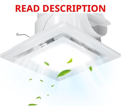 FEITON 110 CFM Bath Exhaust Fan with LED Light