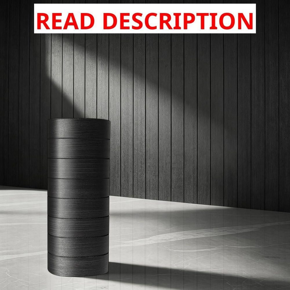 WaveSpace Wallpaper Black Oak Slats