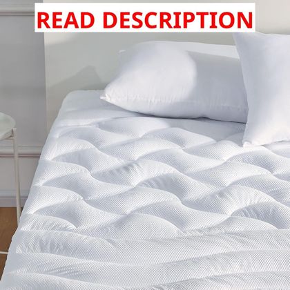 SLEEP ZONE Cooling Queen Mattress Topper