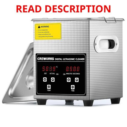 CREWORKS 2L Jewelry Cleaning Machine - 40kHz