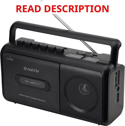 G Keni Portable Cassette Player with Speaker